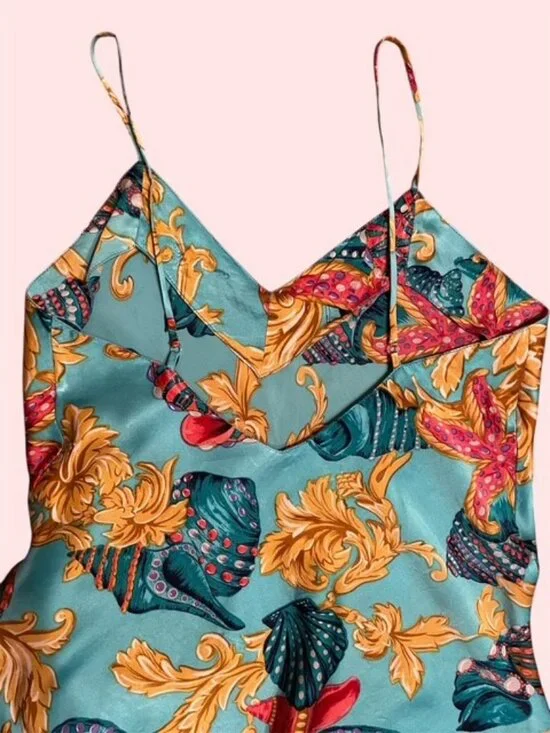 Victoria's Secret 100% Silk Mini Dress Nightgown P - Picture 4 of 5